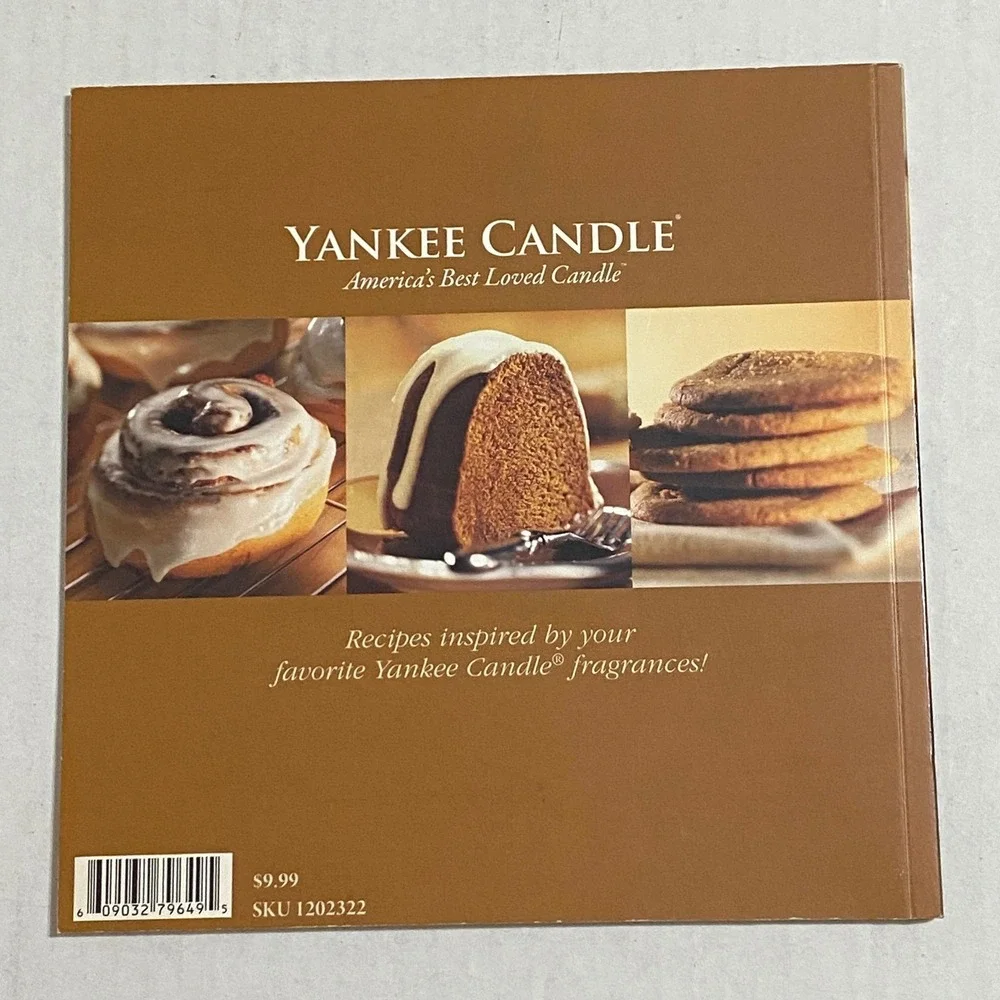 Yankee Candle Favorites Cookbook 2010 First Edition Recipes Softcover Foodie